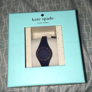 Dark blue scalloped Kate Spade activity tracker